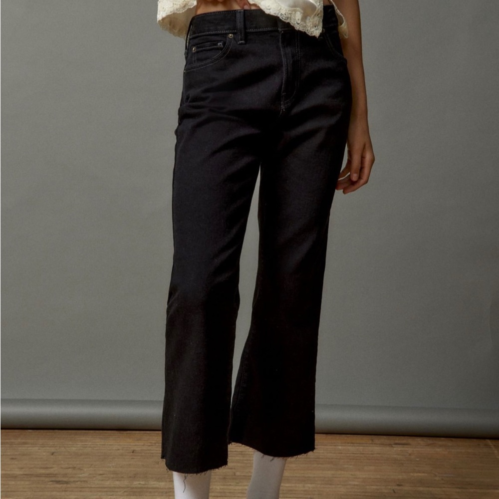 BDG Kick Flare High-Rise Cropped Jeans